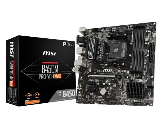 MSI B450M Pro-Vdh Max