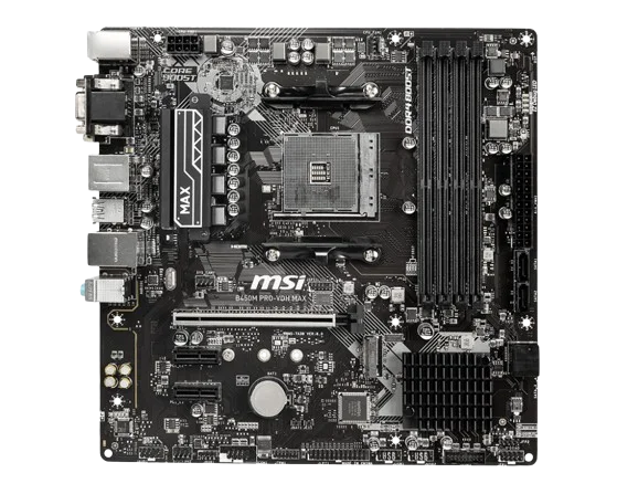 MSI B450M Pro-Vdh Max