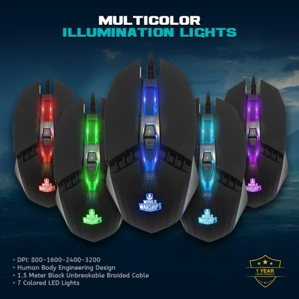 Ant Esports KM500W Combo: Wired Gaming Excellence