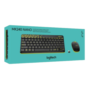 Logitech MK240 Nano Combo : Compact Wireless Convenience