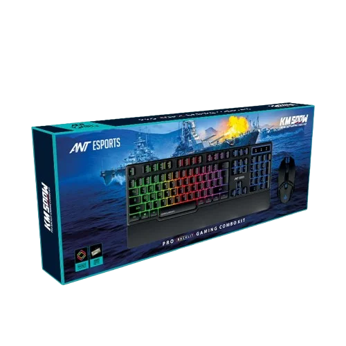 Ant Esports KM500W Combo: Wired Gaming Excellence