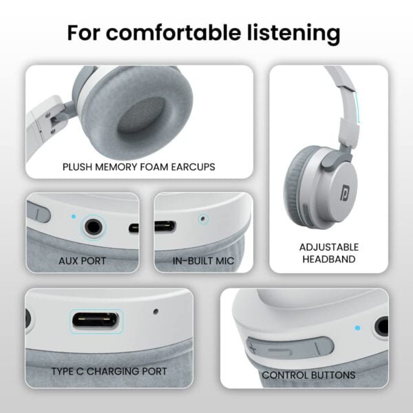 Portronics muffs M2 Bluetooth Headphones